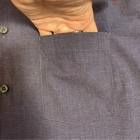 Pronto Uomo Modern Fit Long Sleeve Cotton Shirt Size XL - Picture 6 of 7